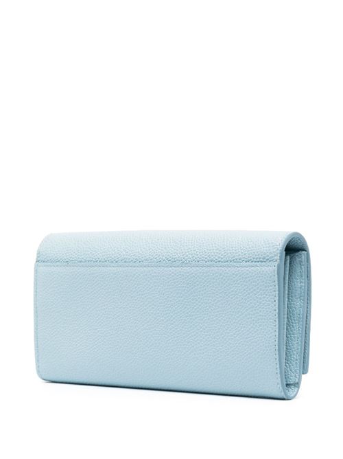 Pebbled leather clutch bag Thom Browne | FAW110A00198463